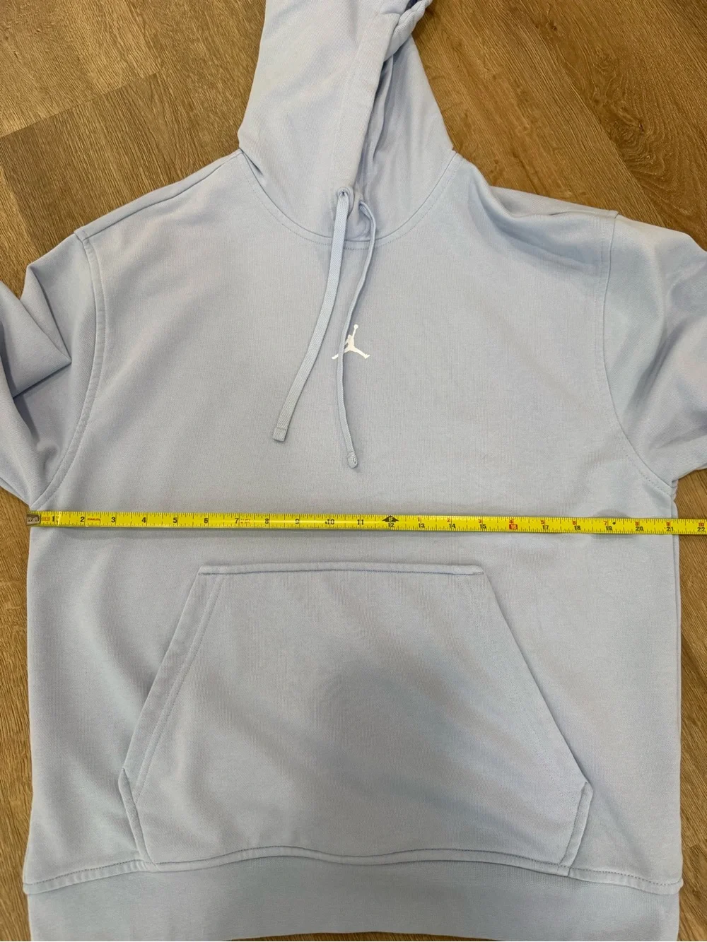 Nike Jordan Essentials Sz M Men's Fleece Pullover Hoodie Royal Tint Pullover